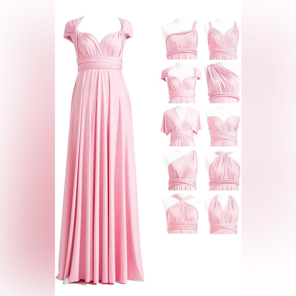Pink Bridesmaid Dress
